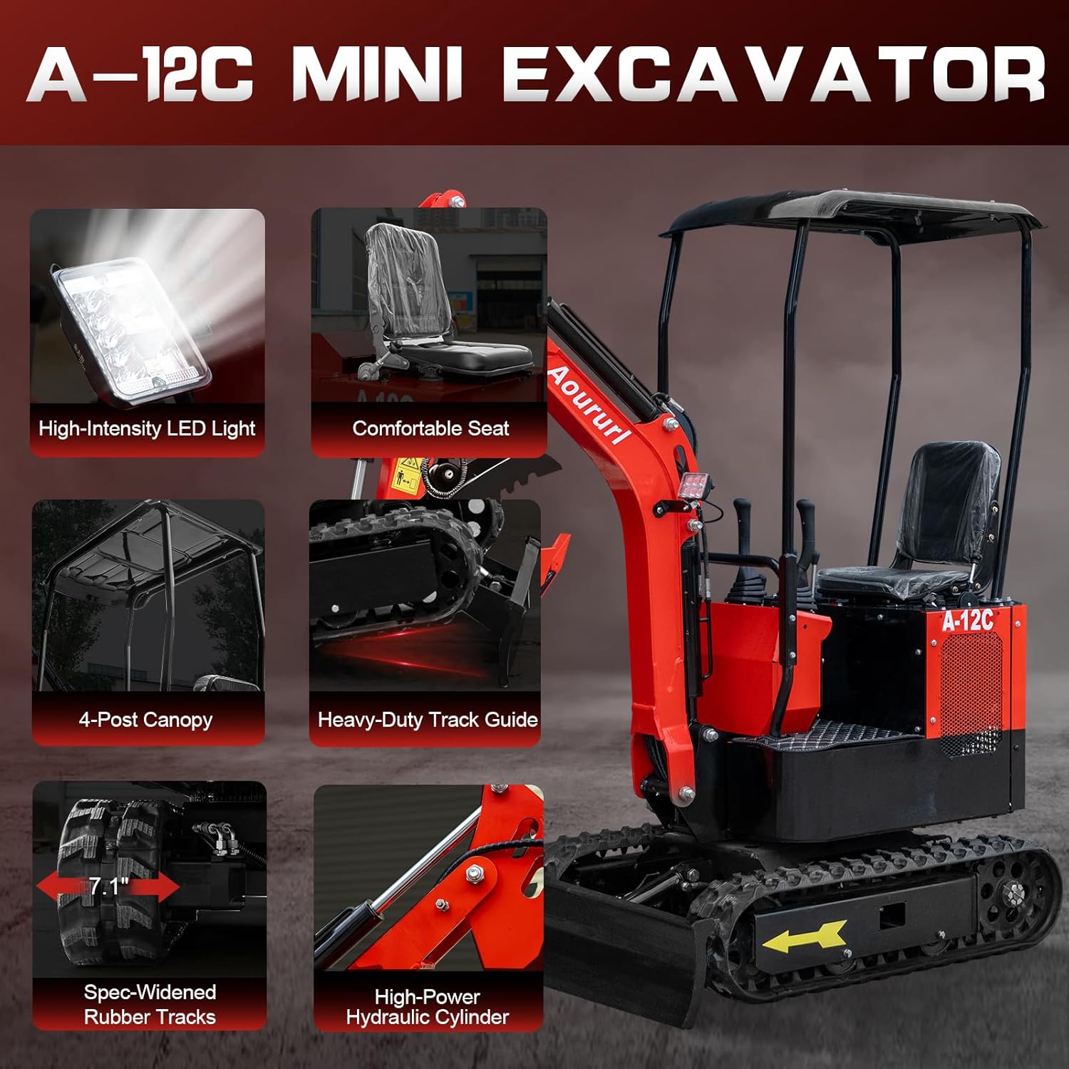 Aoururl mini excavator review,Aoururl mini excavator review and rating,is Aoururl 1.4 ton excavator worth buying,Aoururl excavator review pros cons,Aoururl mini excavator review honest opinion,Aoururl 1.4 ton excavator review verdict features evaluated through real use