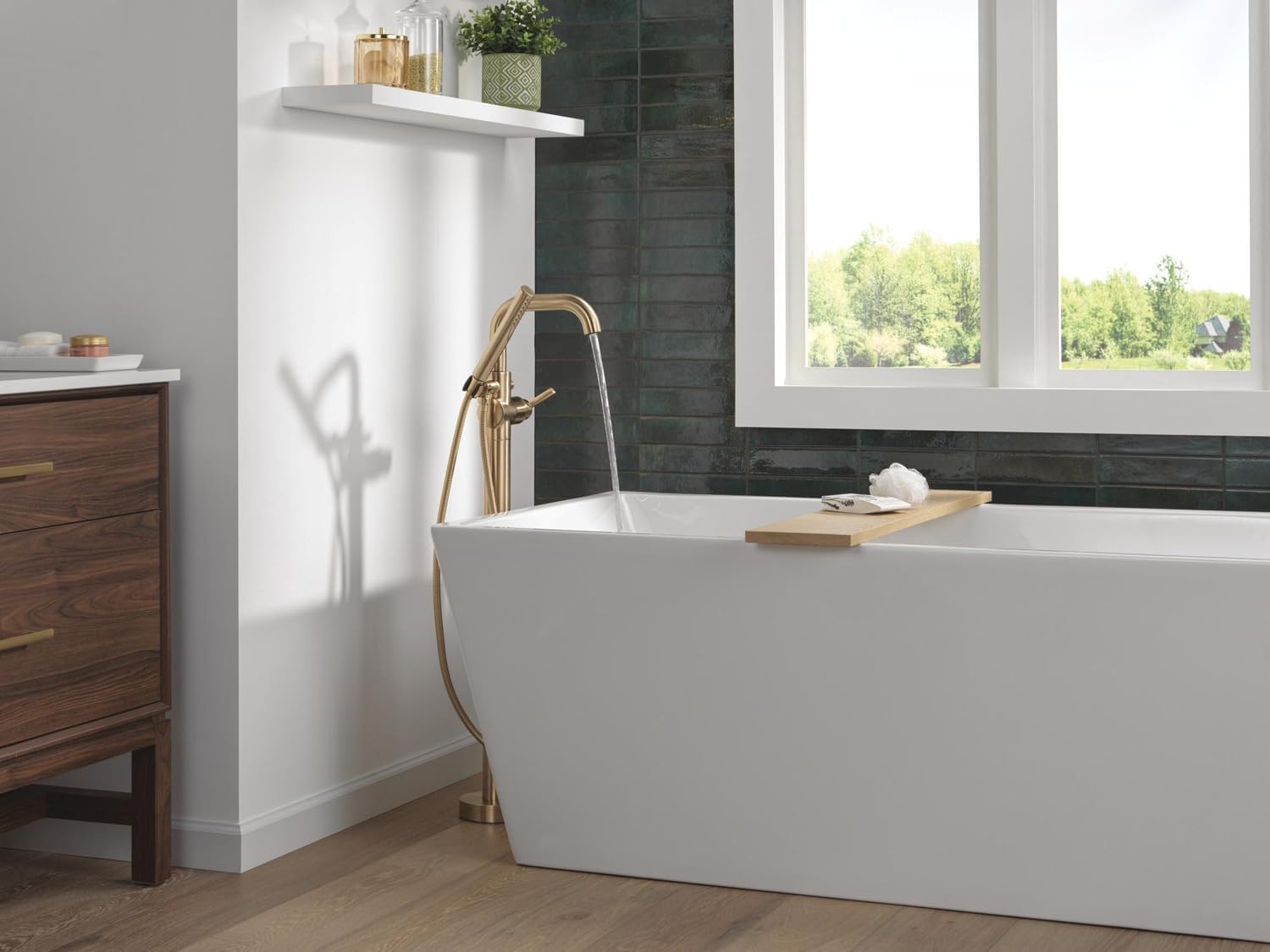 Delta Faucet Trinsic tub filler review,Delta Trinsic floor mount tub filler review and rating,is Delta Trinsic tub filler worth buying,Delta Trinsic tub filler review pros cons,Delta Trinsic tub filler review honest opinion,Delta Faucet Trinsic tub filler review verdict unboxing and complete package contents