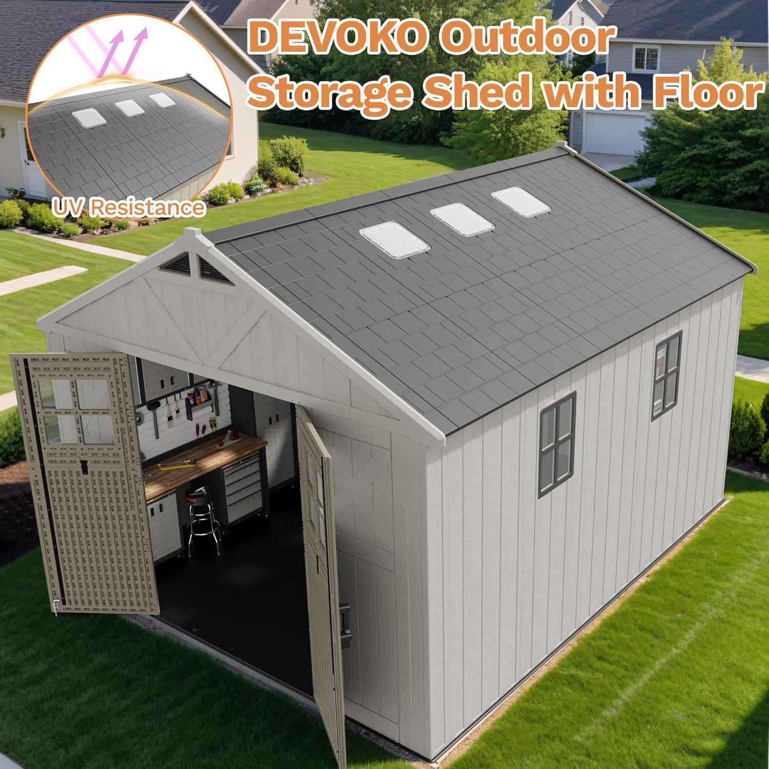 Devoko 10x12 Resin Shed Review: Honest Pros & Cons 3 Devoko 10x12 resin shed review,Devoko 10x12 shed review and rating,is Devoko resin shed worth buying,Devoko plastic shed review pros cons,Devoko outdoor storage shed review honest opinion,Devoko 10x12 shed review verdict feature breakdown and specification detail