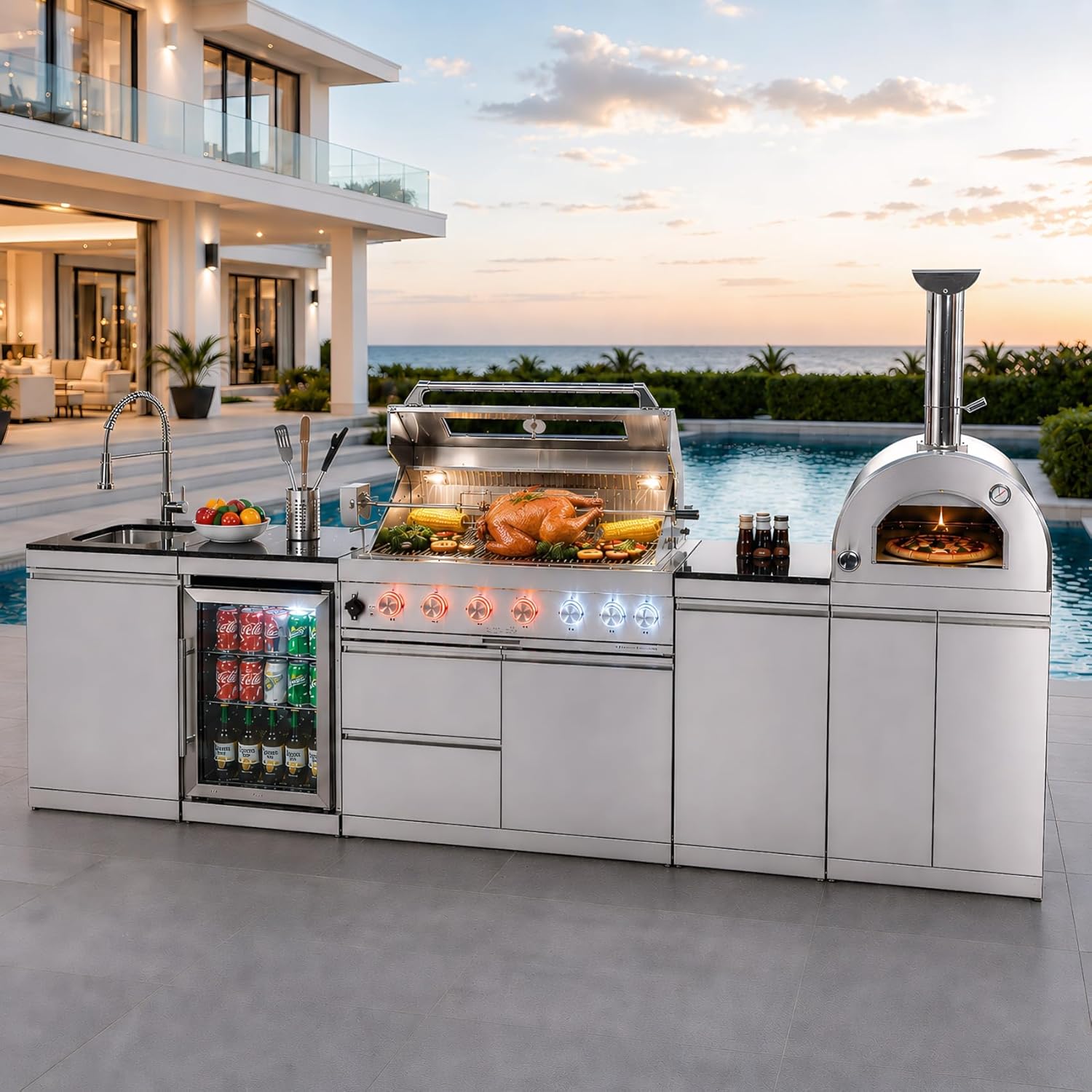Doredo modular outdoor kitchen review,Doredo modular outdoor kitchen review and rating,is Doredo modular outdoor kitchen worth buying,Doredo outdoor kitchen review pros cons,Doredo modular outdoor kitchen honest opinion,Doredo outdoor kitchen review verdict during hands-on performance testing
