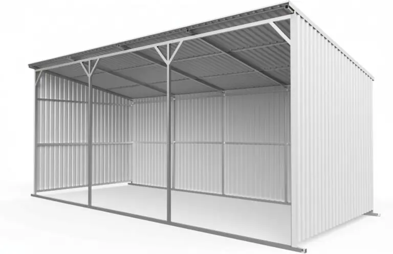 DuraYu 25x12 Livestock Shelter Review: Pros & Cons 5 Image 1 of DuraYu 25x12 livestock shelter review