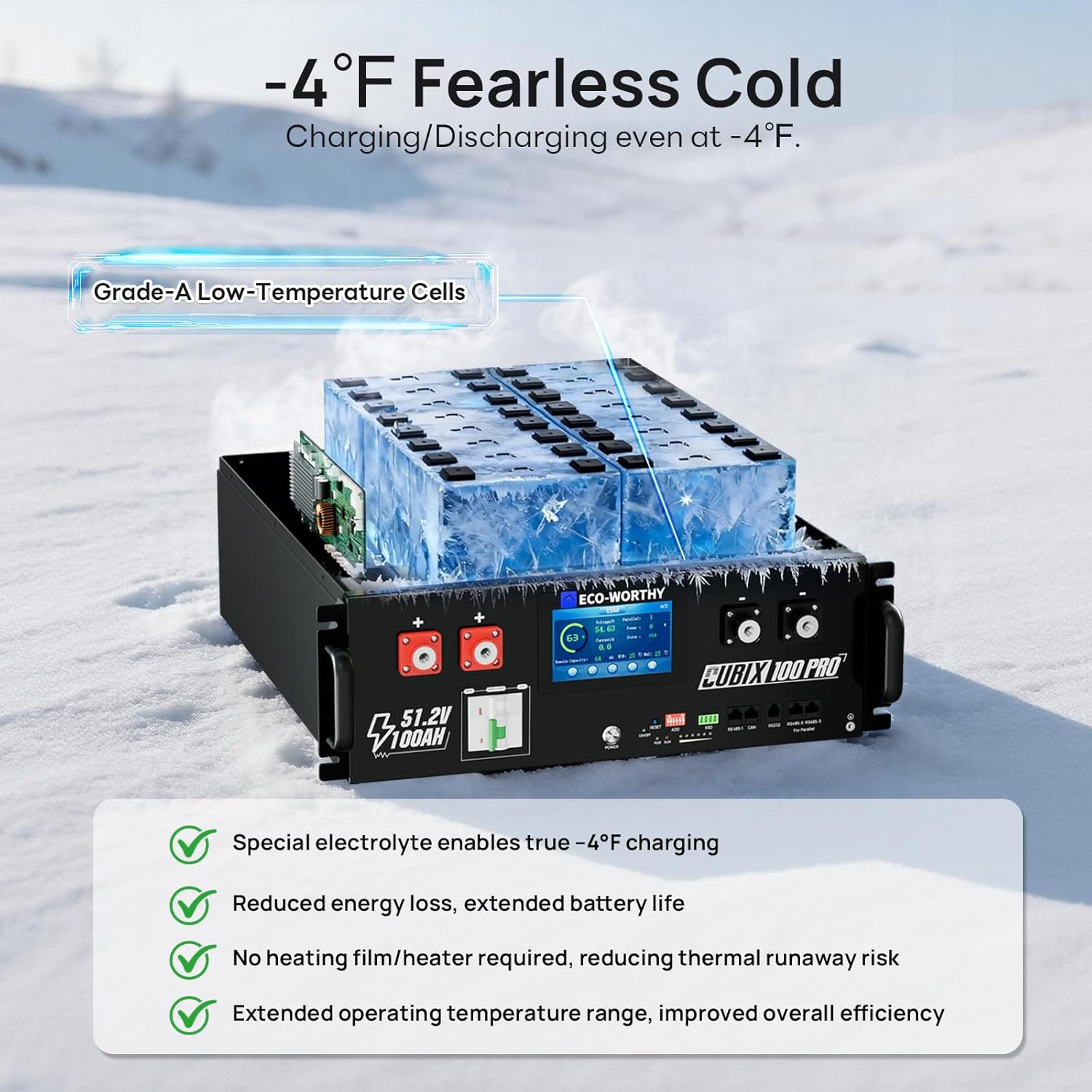 Step-by-step guide for ECO-WORTHY 48V 100Ah battery review,ECO-WORTHY Cubix100 Pro review and rating,is ECO-WORTHY 48V battery worth buying,ECO-WORTHY 48V 100Ah review pros cons,ECO-WORTHY Cubix100 Pro review honest opinion,ECO-WORTHY server rack battery review verdict - complete tutorial