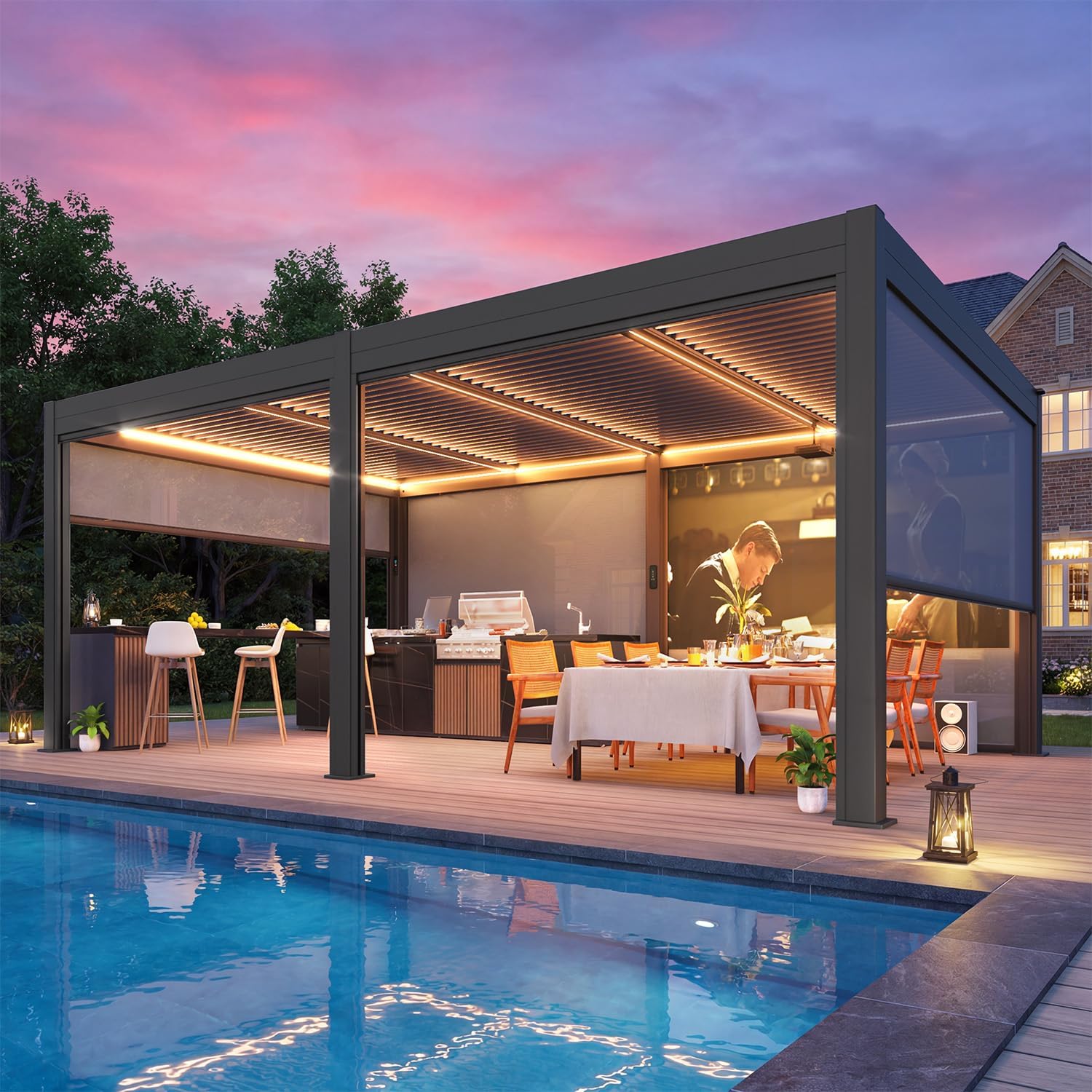 MELLCOM louvered pergola review,MELLCOM pergola review and rating,is MELLCOM pergola worth buying,MELLCOM pergola review pros cons,MELLCOM pergola review honest opinion,MELLCOM pergola review verdict unboxing — what is included in the package