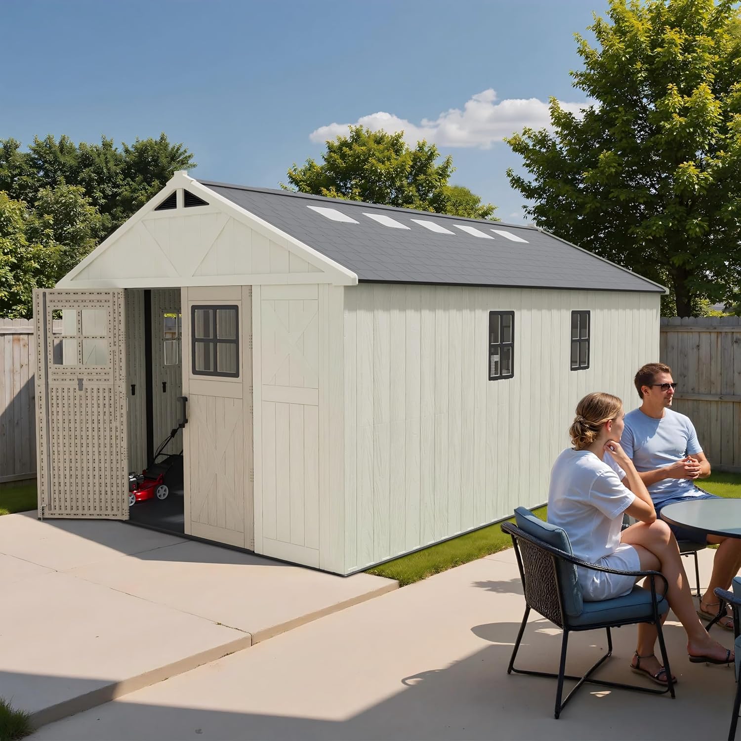 Patiowell Outdoor Storage Shed Review: Honest Pros & Cons 2 Patiowell shed review and rating setup and first use experience