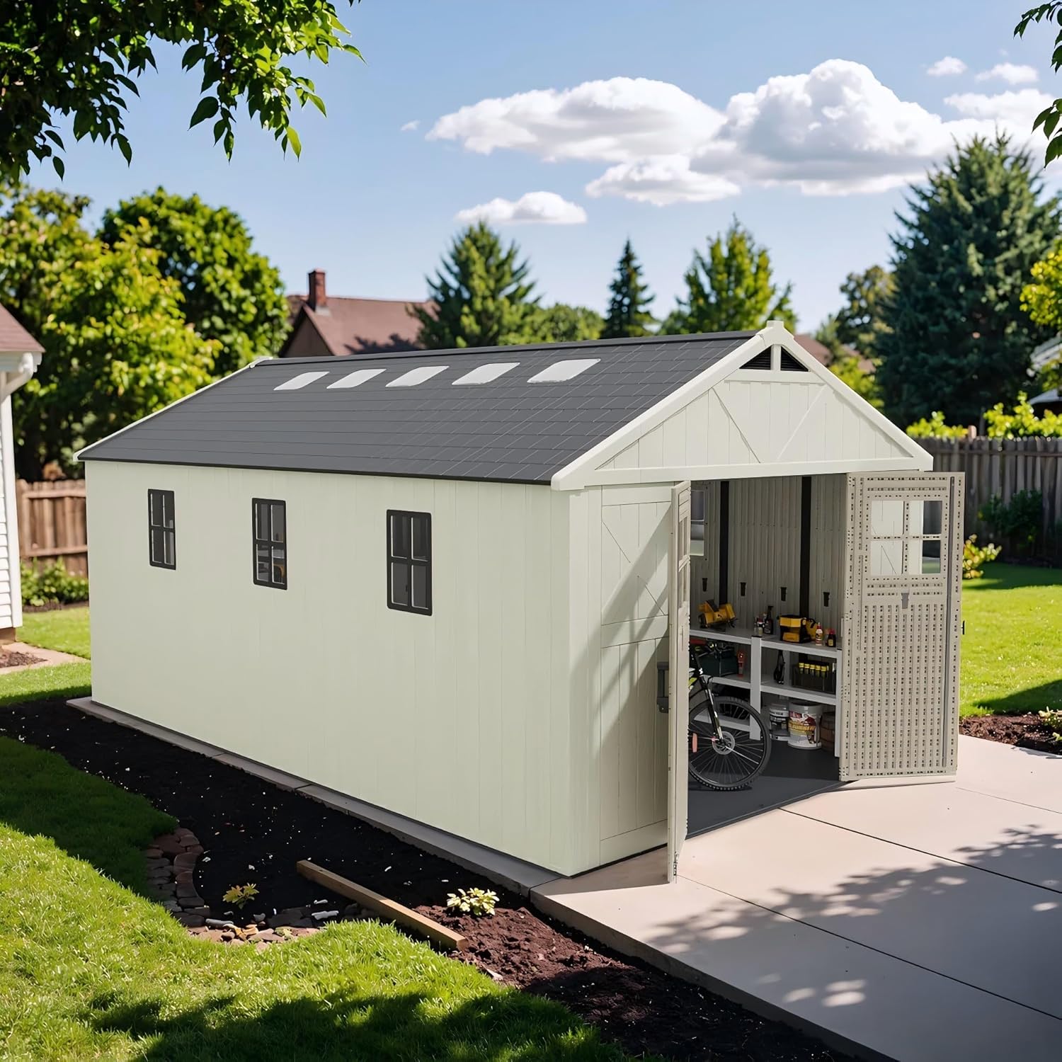 Patiowell Outdoor Storage Shed Review: Honest Pros & Cons 3 Patiowell shed review pros cons after extended use — long-term performance