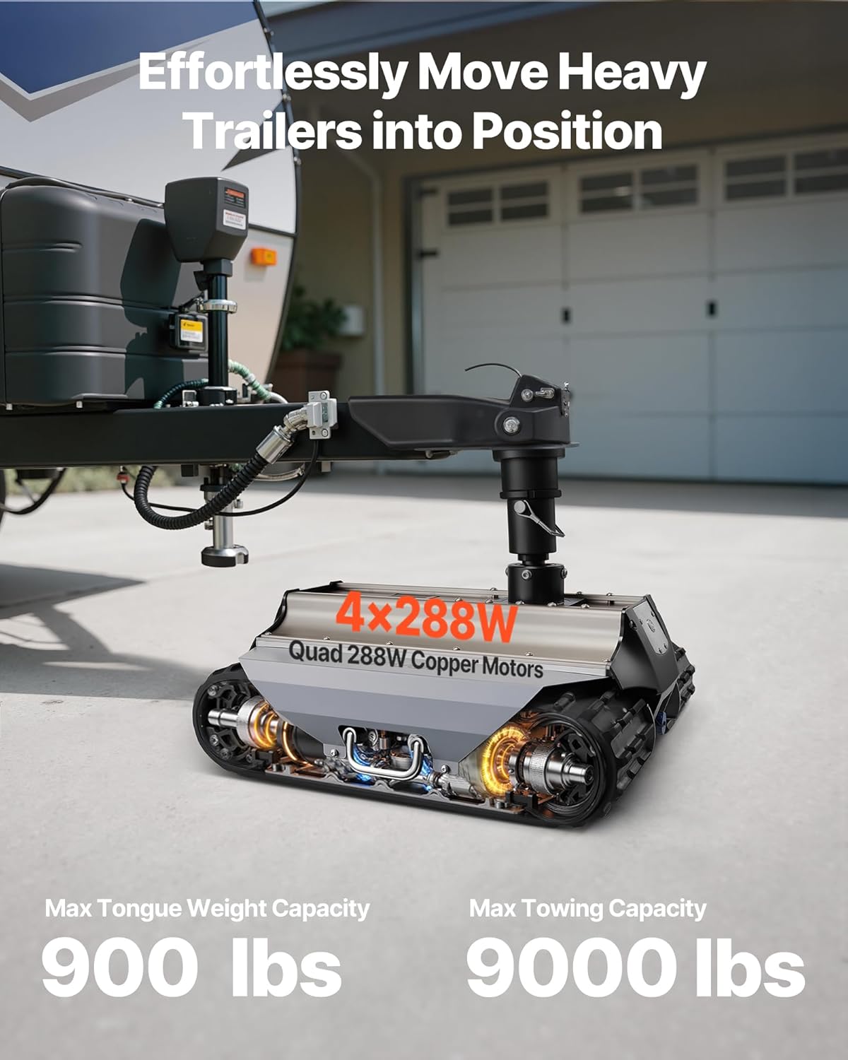 VEVOR electric trailer mover review,VEVOR trailer mover review pros cons,VEVOR electric dolly review,9000 lbs trailer mover review,remote controlled trailer mover review,VEVOR camper trolley review testing methodology and evaluation criteria