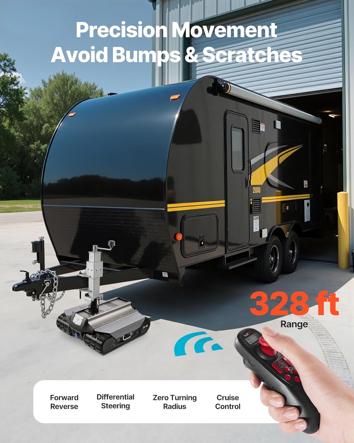 VEVOR electric trailer mover review,VEVOR trailer mover review pros cons,VEVOR electric dolly review,9000 lbs trailer mover review,remote controlled trailer mover review,VEVOR camper trolley review performance results — claims verified against real-world testing