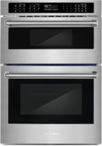 Image 1 of cosmo wall oven microwave combo review
