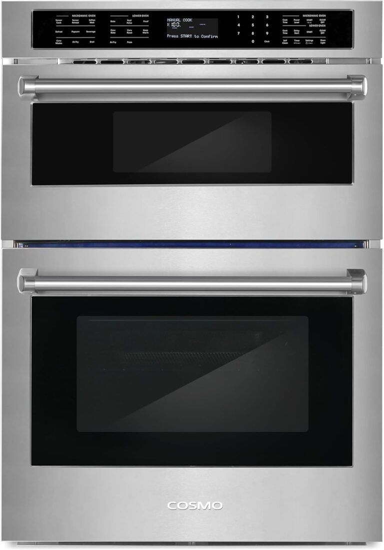 Image 1 of cosmo wall oven microwave combo review
