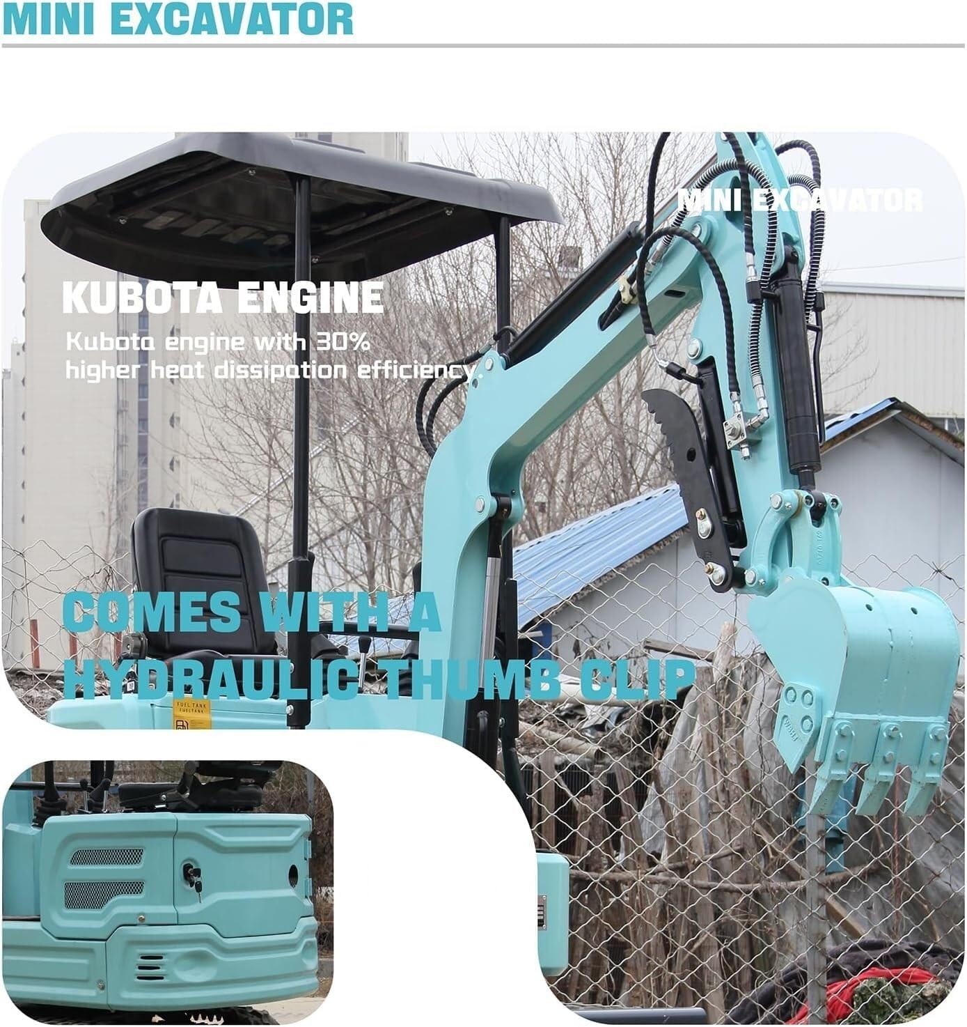 Diesel Small Excavator Review: Honest Pros & Cons for Buyers 4 diesel small excavator review features — pilot controls, quick coupler, tracks