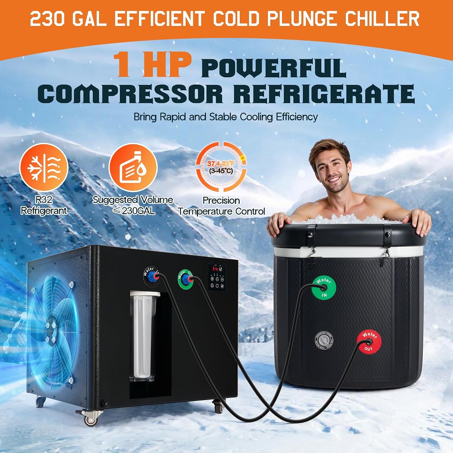 Albott 1HP Cold Plunge Chiller review,Albott cold plunge chiller review and rating,is Albott cold plunge chiller worth buying,Albott cold plunge chiller review pros cons,Albott cold plunge chiller review honest opinion,Albott 1HP cold plunge chiller review verdict — performance test results
