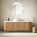Image 1 of AmbroVania 48 floating bathroom vanity review