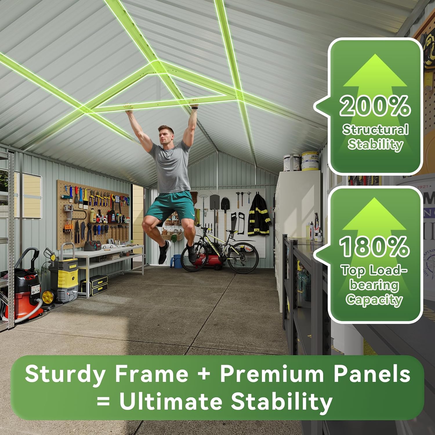Aoxun metal storage shed review features evaluated through real use