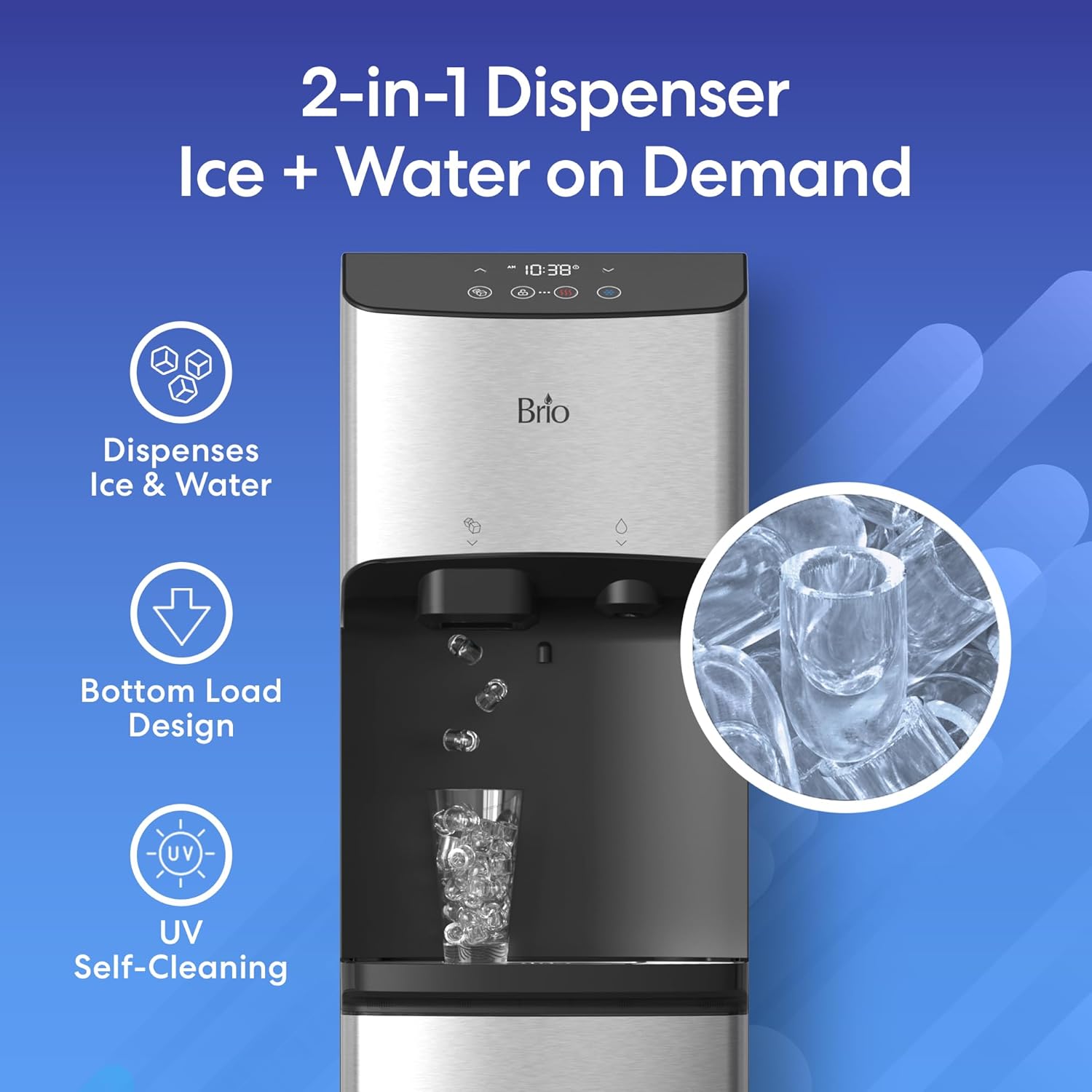 Brio 520 water dispenser review,Brio 520 ice maker water dispenser review and rating,Brio 520 water cooler review pros cons,Brio 520 bottom load water dispenser honest review,is Brio 520 water dispenser worth buying,Brio 520 water dispenser review verdict key features and specifications overview