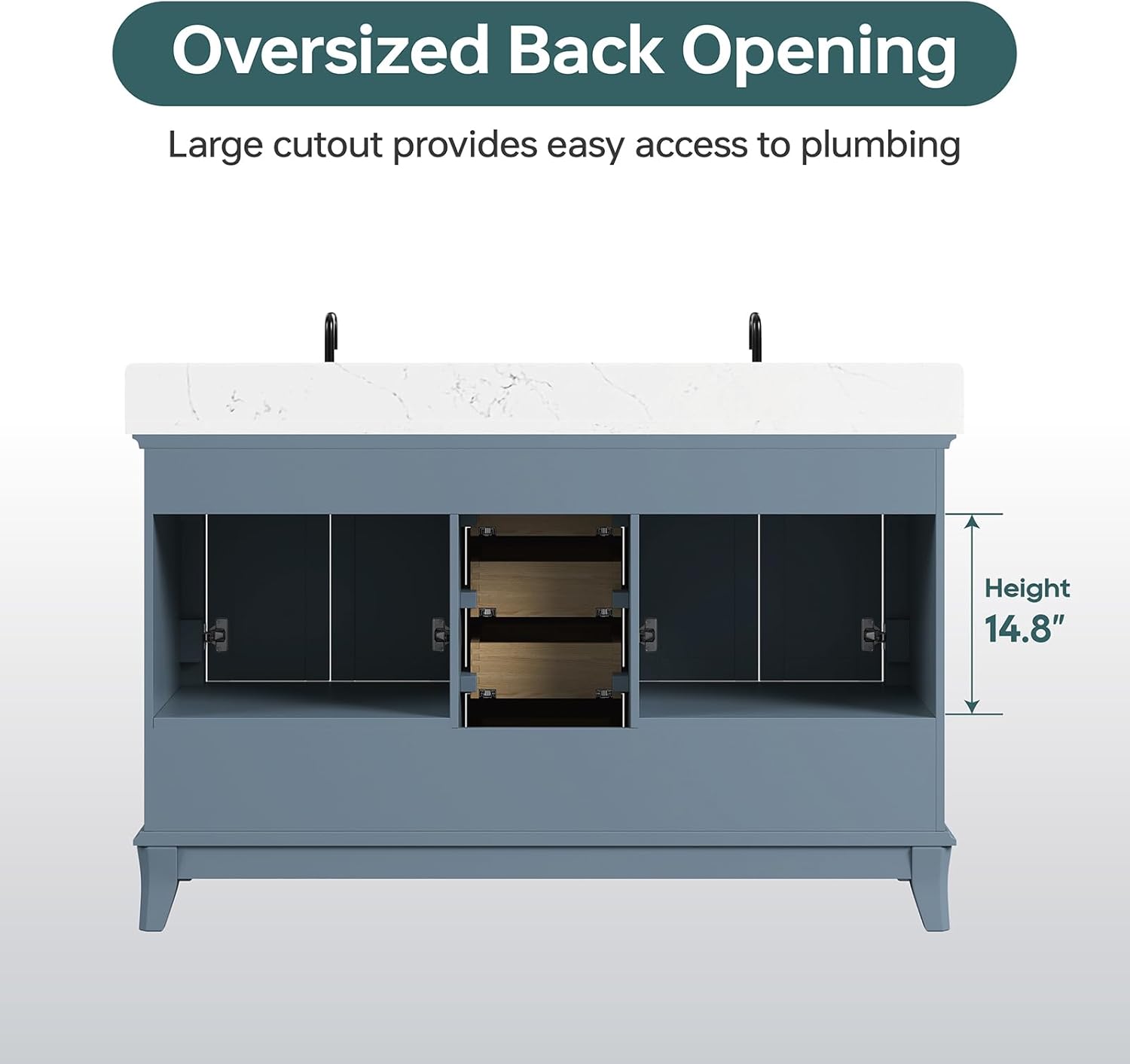 DELUXE LIVING 60 inch bathroom vanity review,DELUXE LIVING double sink vanity review and rating,is DELUXE LIVING 60 inch vanity worth buying,DELUXE LIVING bathroom vanity review pros cons,DELUXE LIVING vanity review honest opinion,DELUXE LIVING 60 inch vanity review verdict setup process and initial configuration