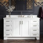 Image 1 of DKB Emilia 60 inch bathroom vanity review