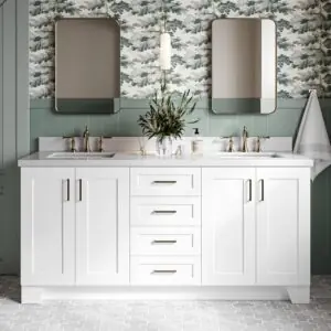 Image 1 of DKB Emilia 72 inch bathroom vanity review