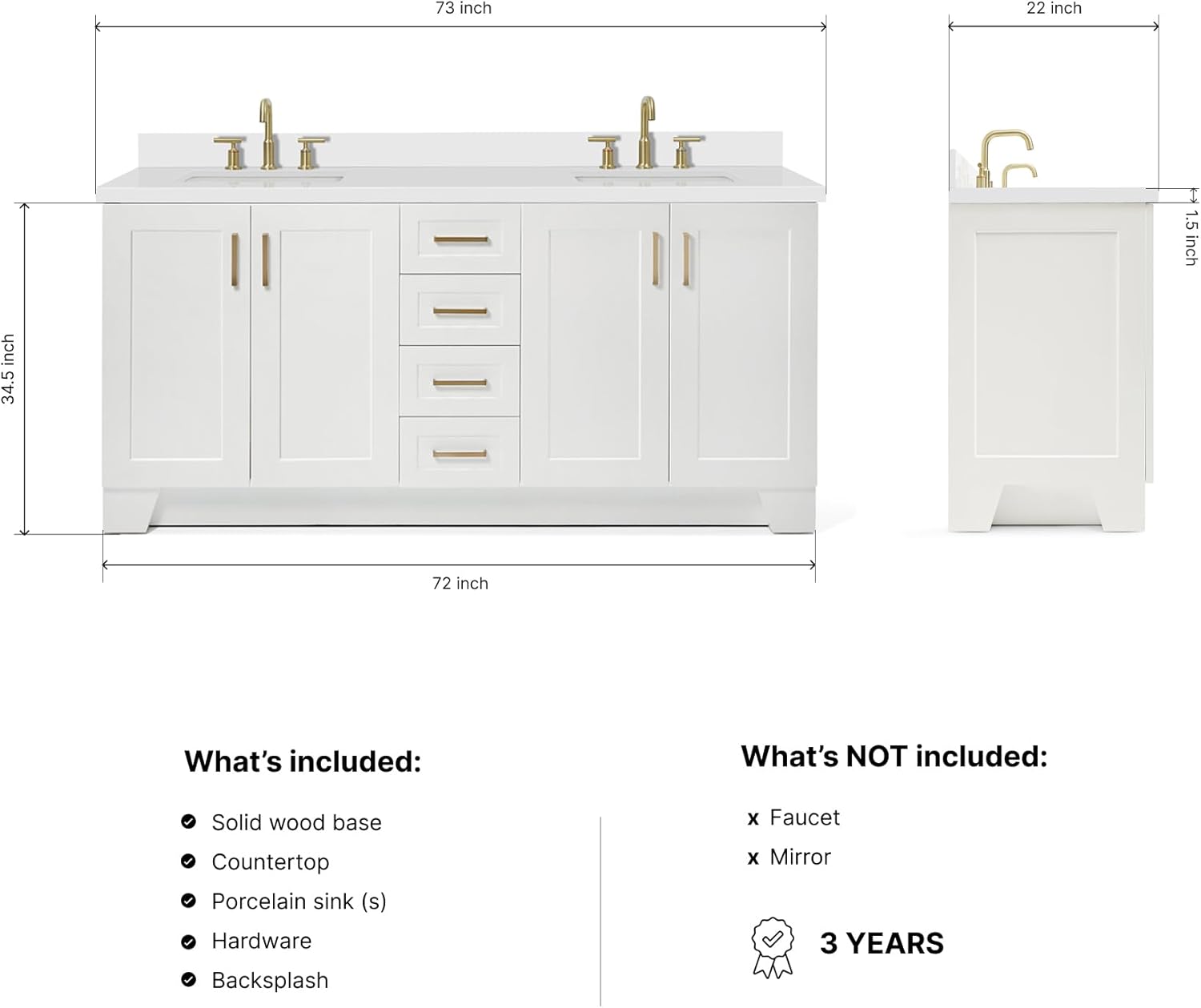 DKB Emilia 72 inch bathroom vanity review,DKB Emilia 72 inch bathroom vanity review and rating,is DKB Emilia 72 inch vanity worth buying,DKB Emilia vanity review pros cons,DKB Emilia 72 inch vanity honest review,DKB Emilia bathroom vanity verdict key features and specifications overview