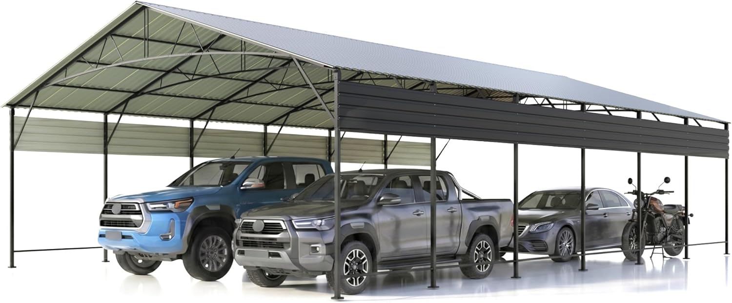 Devoko 20x30 FT Metal Carport Review: Honest Pros & Cons 2 Devoko 20x30 FT Metal Carport review,Devoko carport review and rating,is Devoko metal carport worth buying,Devoko 20x30 carport review pros cons,Devoko carport review honest opinion,Devoko metal carport review verdict during hands-on performance testing