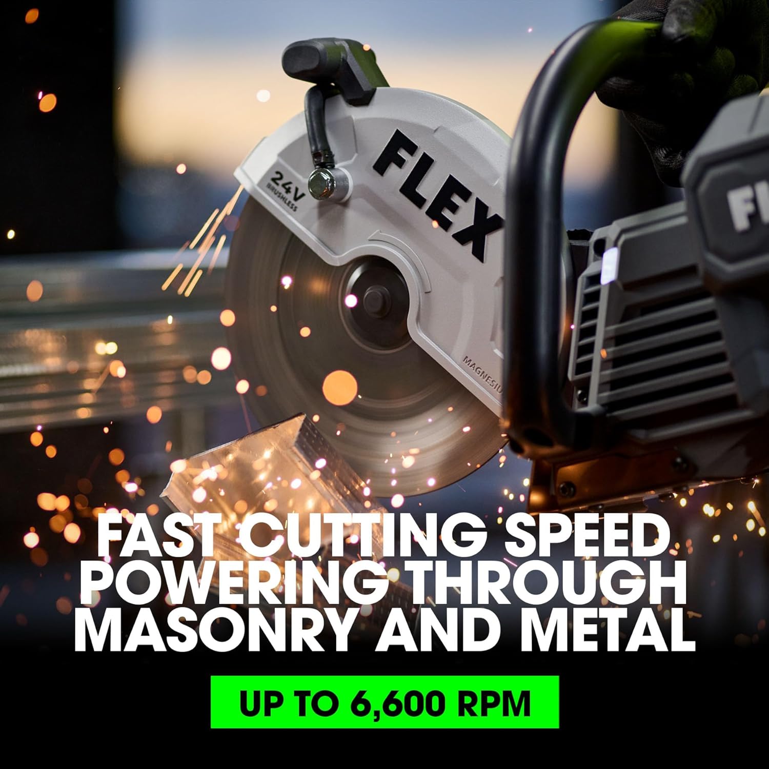 FLEX 24V cut off saw review key features examined up close