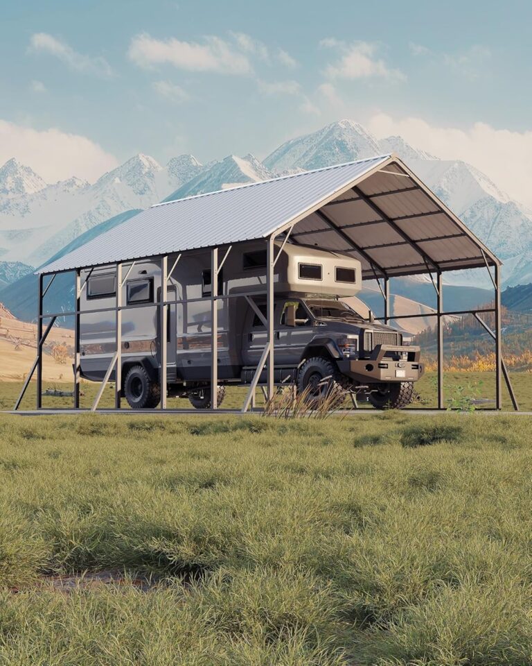 Image 1 of Garvee 20x25 ft Metal Carport Kit review