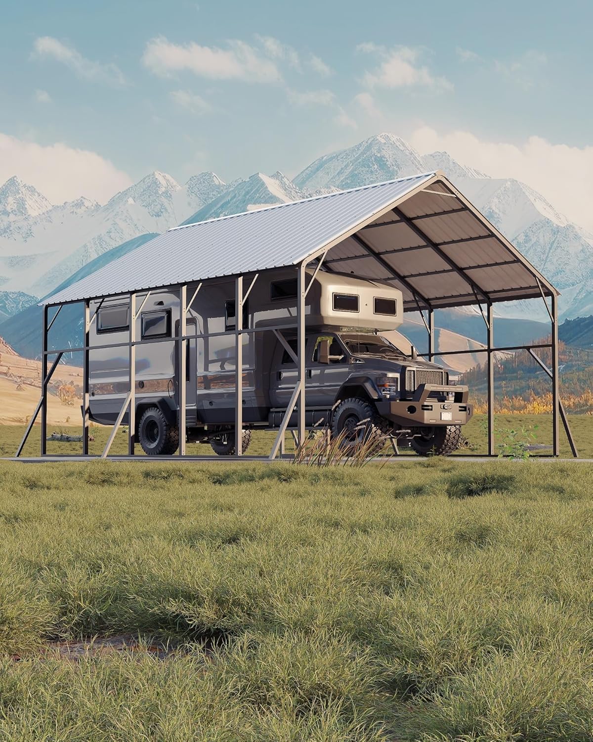Garvee 20x25 ft Metal Carport Kit review,Garvee carport kit honest review,Garvee metal carport pros cons review,Garvee 20x25 carport worth buying review,Garvee carport review and rating,Garvee carport kit detailed review verdict build quality and materials close-up