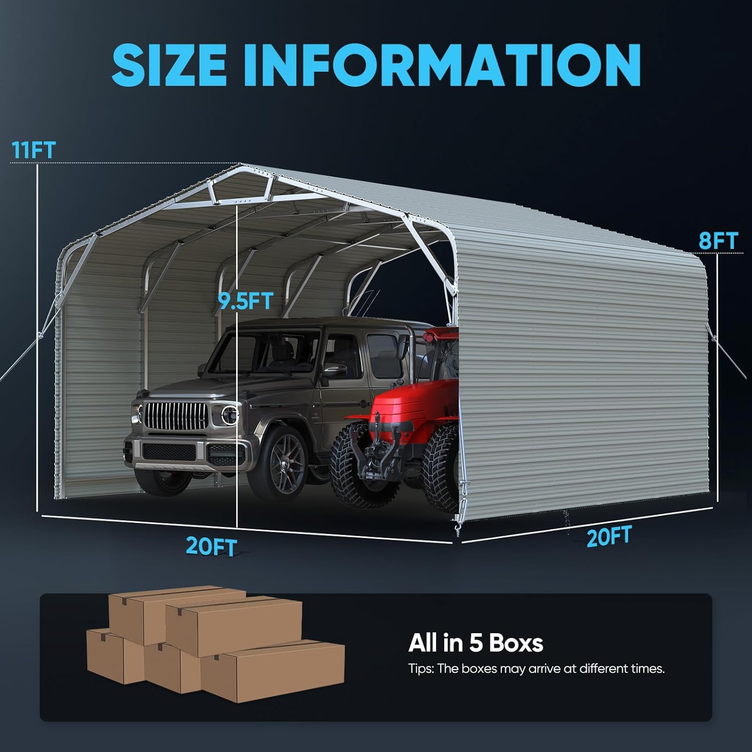 Quictent 20x20 carport compared to top alternatives in the heavy-duty shelter market