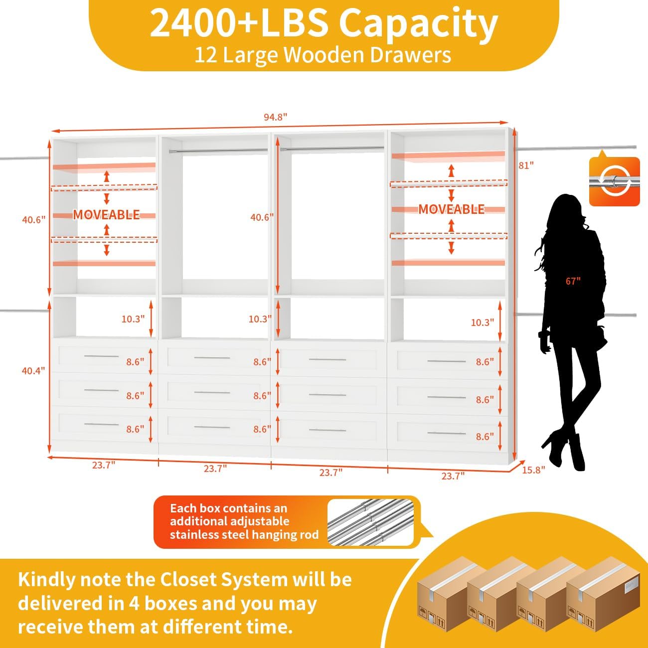 Secilix modular closet system review,Modular closet system review and rating,Is Secilix closet organizer worth buying,Secilix closet system review pros cons,Secilix closet system review honest opinion,Secilix modular closet system review verdict — design and build quality detail