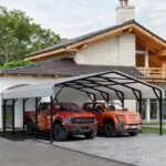 Image 1 of Shintenchi 20x20 metal carport review