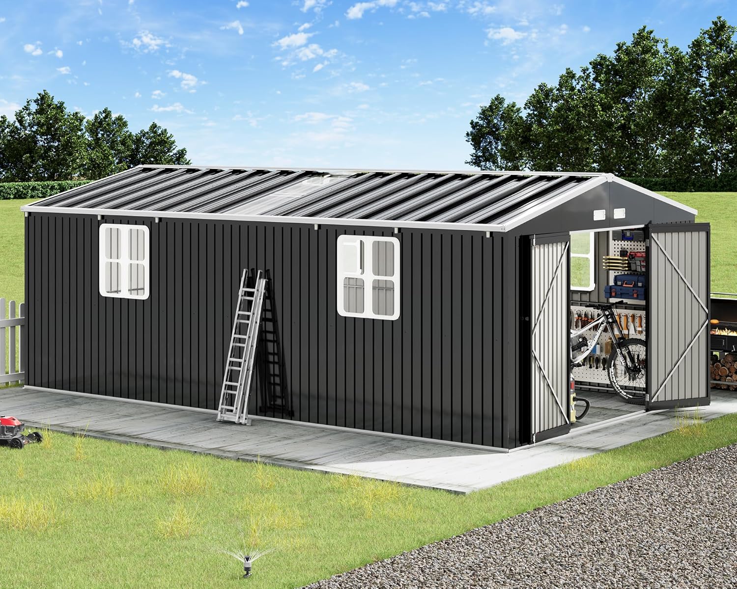 VanAcc 12x20 shed review,VanAcc metal shed review pros cons,12x20 outdoor storage shed review,VanAcc shed review honest opinion,12x20 metal shed review and rating,VanAcc storage shed review verdict during hands-on performance testing