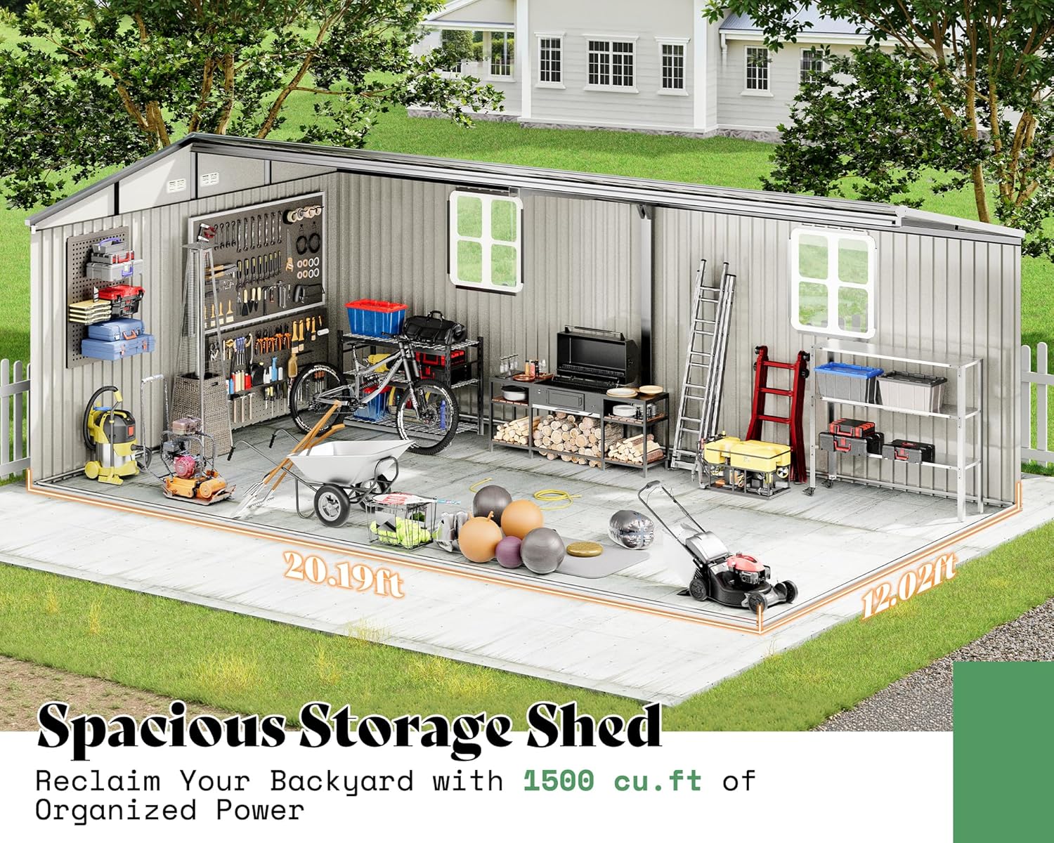 Step-by-step setup guide for VanAcc 12x20 shed review,VanAcc metal shed review pros cons,12x20 outdoor storage shed review,VanAcc shed review honest opinion,12x20 metal shed review and rating,VanAcc storage shed review verdict