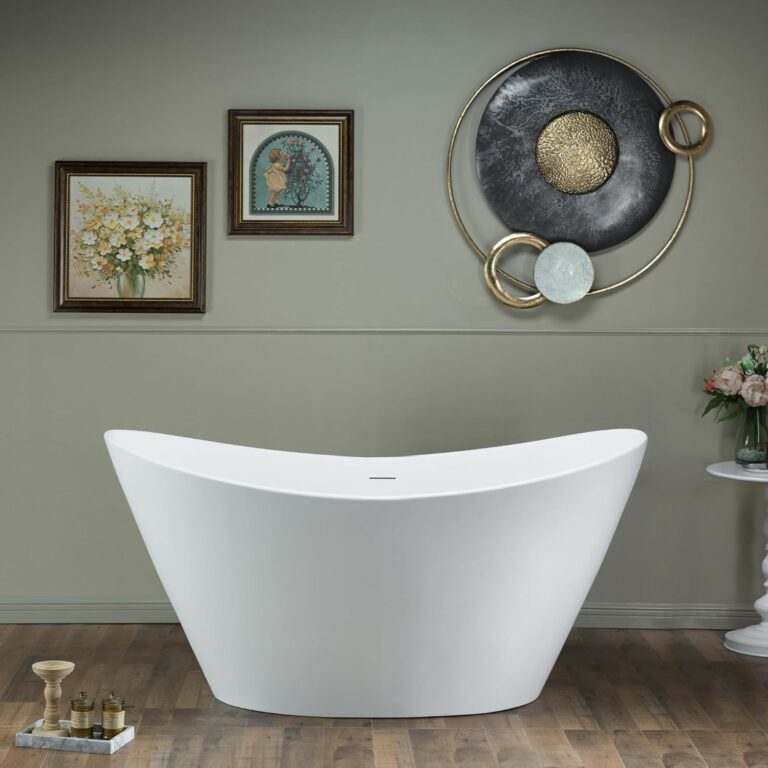 Image 1 of WOODBRIDGE freestanding bathtub review