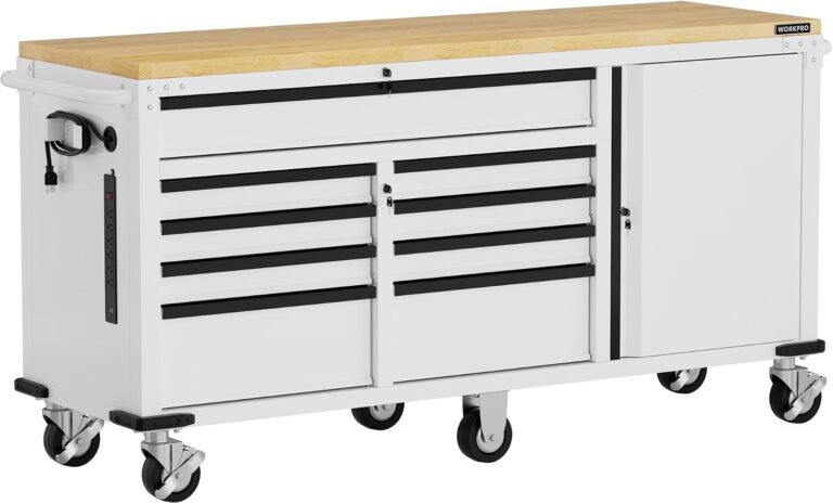 Image 1 of WORKPRO 9-drawer rolling tool chest review