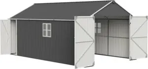 Image 1 of ZMAD 12x20x9.3 FT shed review