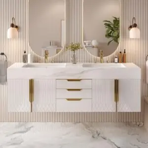 Image 1 of homary bathroom vanity review