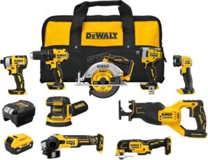 Image 1 of DEWALT 20V MAX 5Ah brushless 9 piece combo kit review