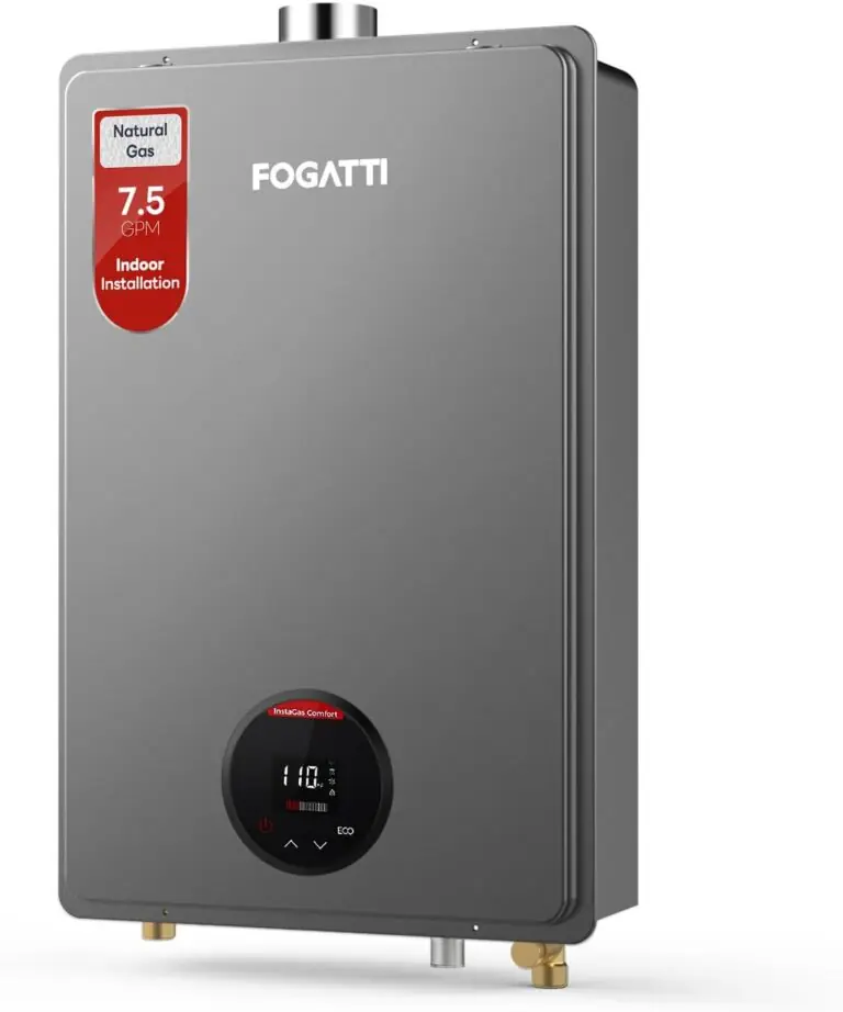 Image 1 of FOGATTI tankless water heater review