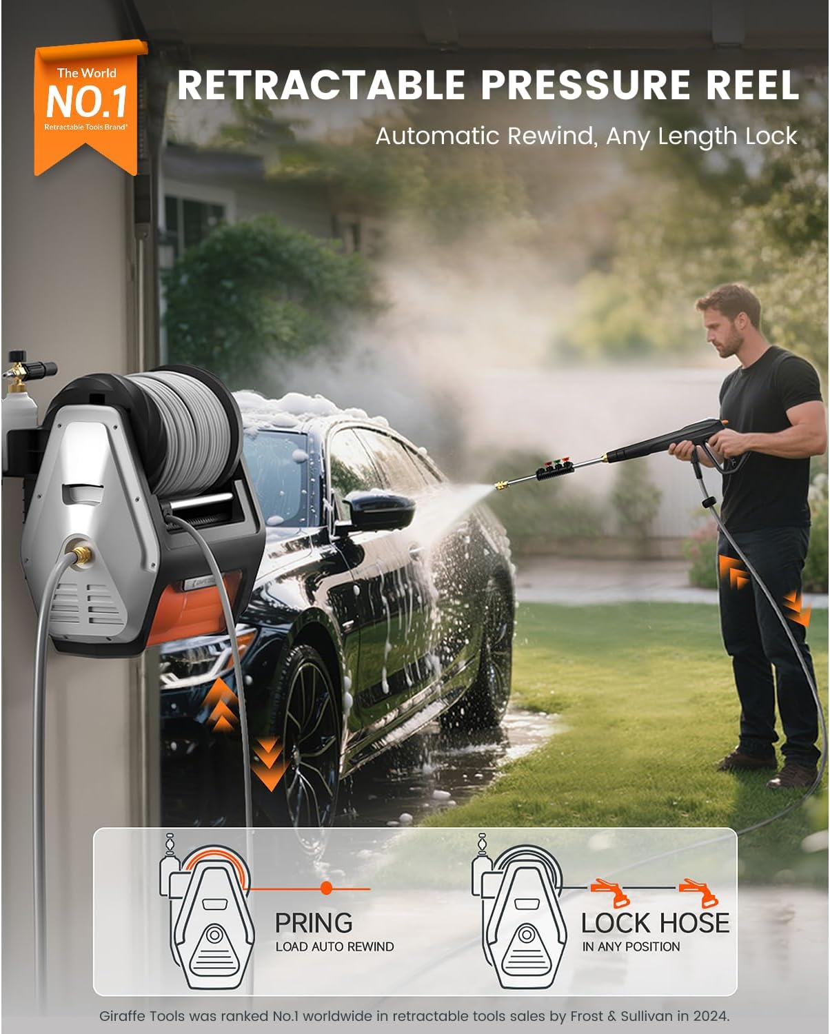 Giraffe Tools Grandfalls Pressure Washer Review: Honest Pros & Cons 2 Giraffe Tools Grandfalls pressure washer review real-world performance test results