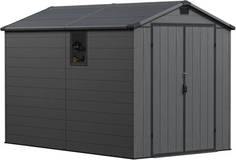 Greesum 6x10FT Plastic Storage Shed Review: Honest Pros & Cons 21 Image 1 of Greesum 6x10FT plastic storage shed review