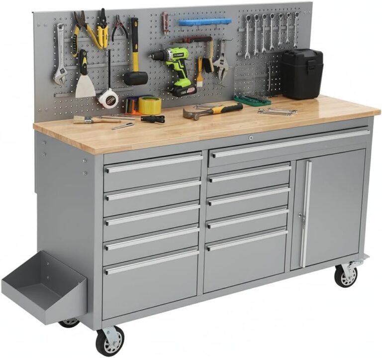 Image 1 of IDEALHOUSE rolling tool chest review