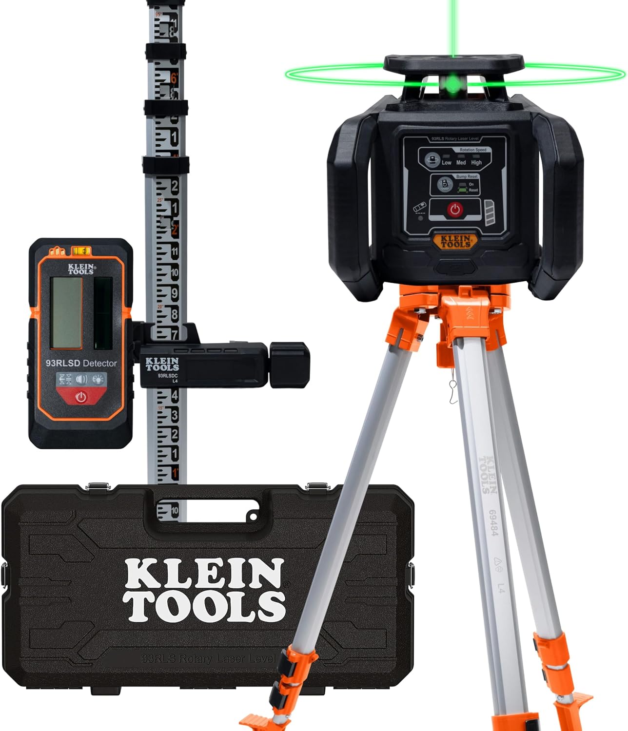 Klein Tools Rotary Laser Level Review: Pros & Cons 1 Klein Tools rotary laser level review,Klein Tools 93RLS review and rating,is Klein Tools rotary laser level worth buying,Klein Tools rotary laser level review pros cons,Klein Tools 93RLS honest review,Klein Tools rotary laser level review verdict build quality and materials close-up