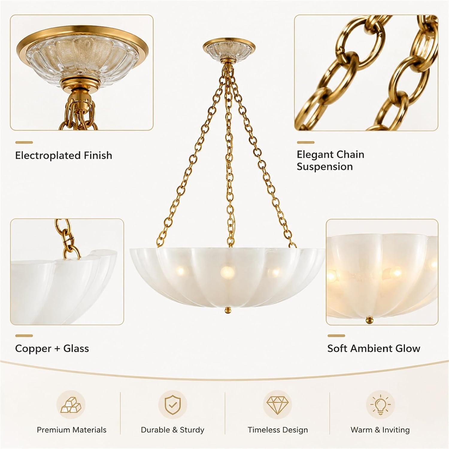 Step-by-step guide for NJGGC glass bowl chandelier review,glass bowl chandelier review and rating,is NJGGC chandelier worth buying,glass bowl pendant light review pros cons,NJGGC brass pendant light review honest opinion,NJGGC glass bowl chandelier review verdict - complete tutorial