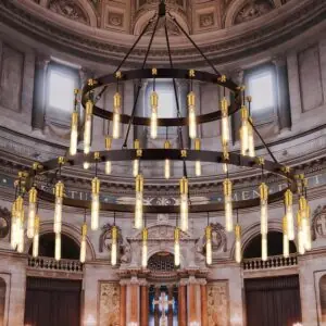 Image 1 of TOCHIC chandelier review