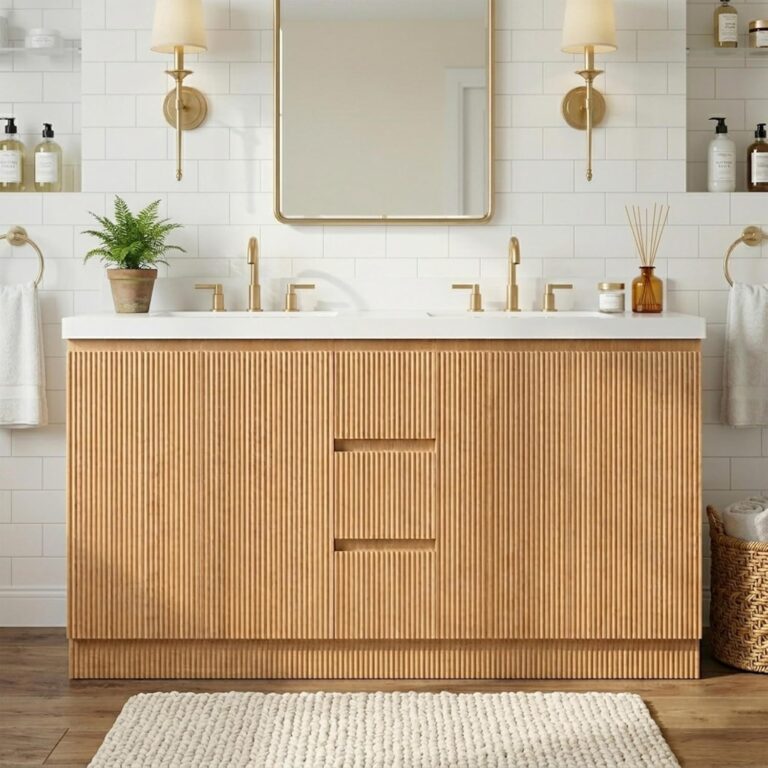 Virubi Double Bathroom Vanity Review: Pros & Cons 1 Image 1 of Virubi double bathroom vanity review