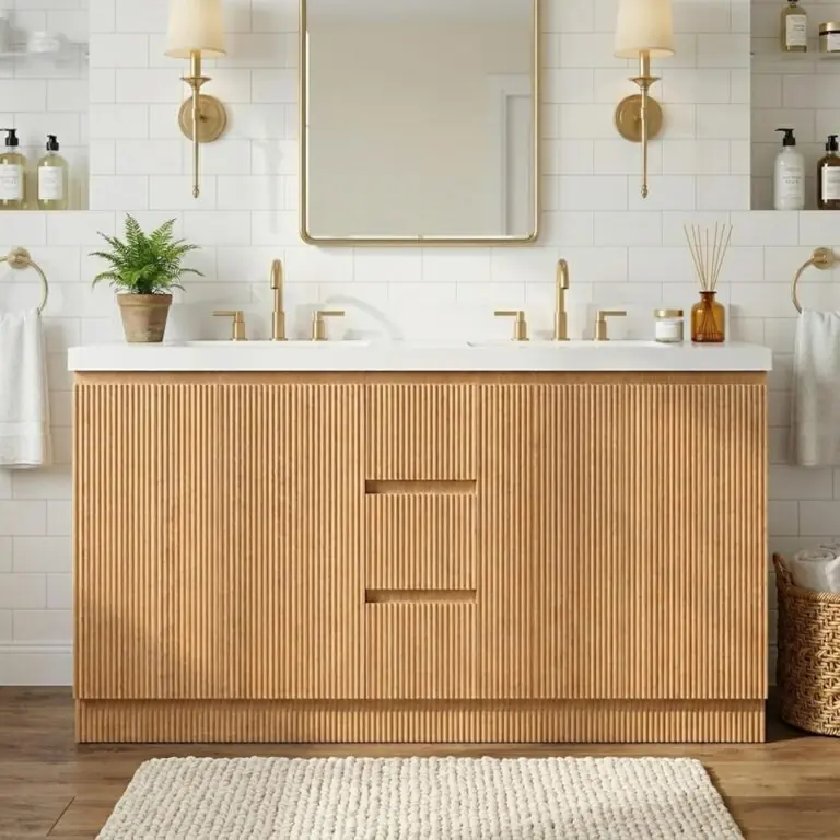 Image 1 of Virubi double bathroom vanity review