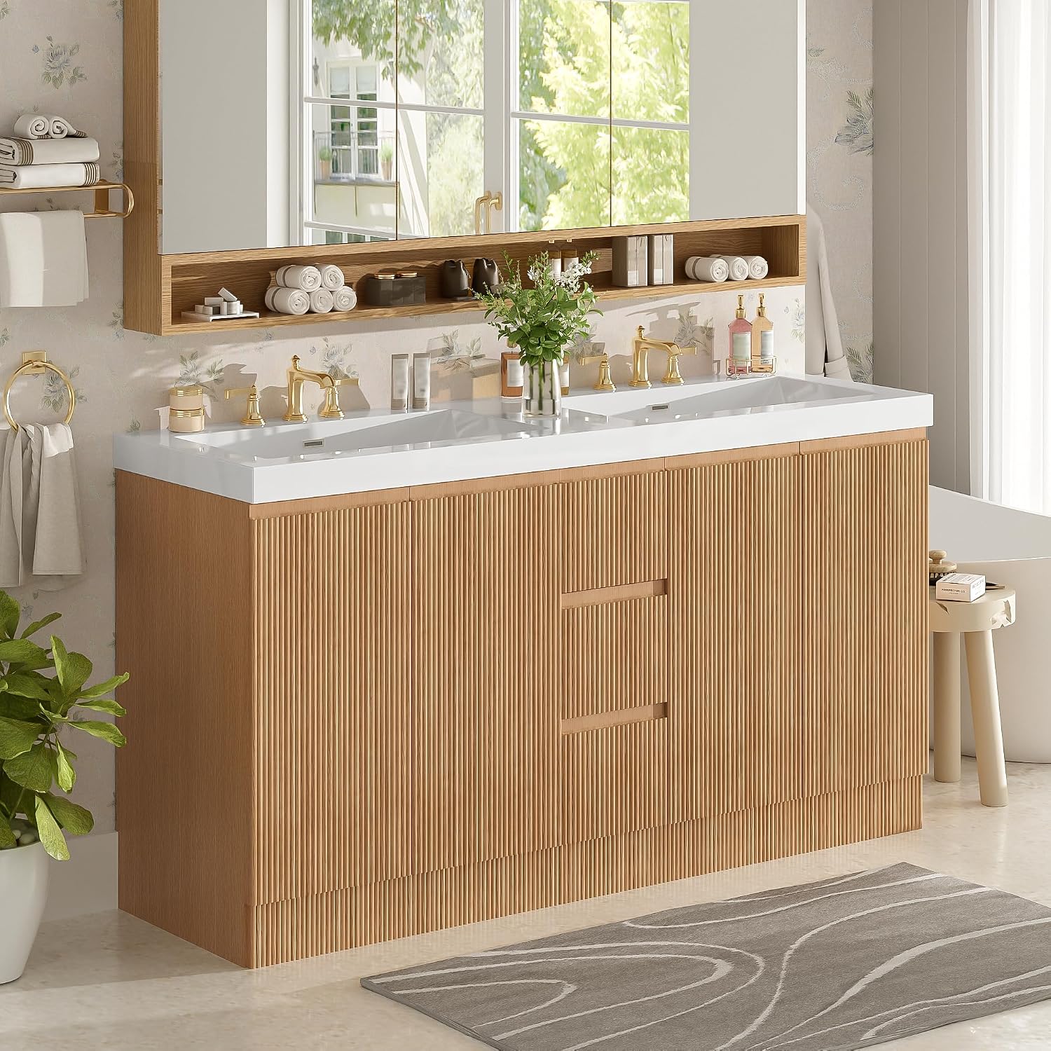 Virubi double bathroom vanity review, Virubi 60 inch bathroom vanity review, Virubi double sink vanity review and rating, is Virubi double vanity worth buying, Virubi bathroom vanity review pros cons, Virubi double bathroom vanity honest opinion compared to top alternatives