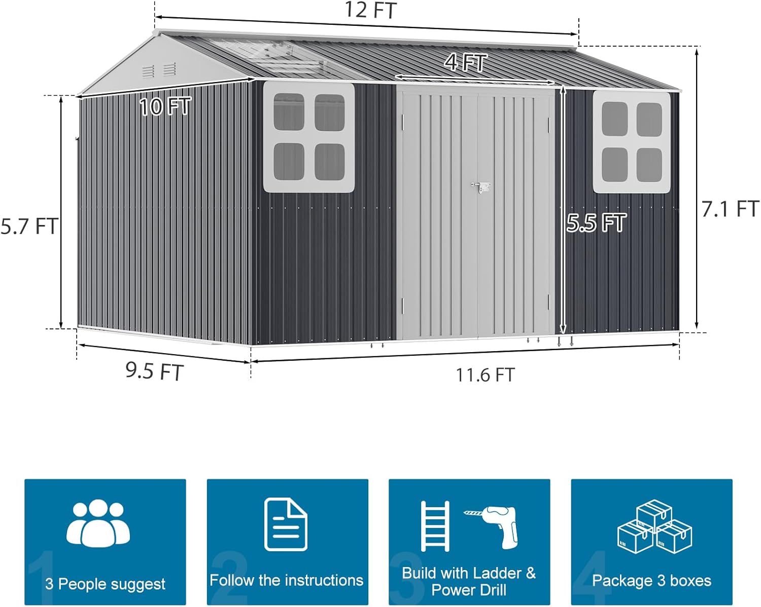 WELYAS Storage Shed Review: Pros & Cons Worth Buying? 2 WELYAS storage shed review,WELYAS storage shed review and rating,is WELYAS storage shed worth buying,WELYAS metal shed review pros cons,WELYAS shed review honest opinion,WELYAS storage shed review verdict real-world performance test results