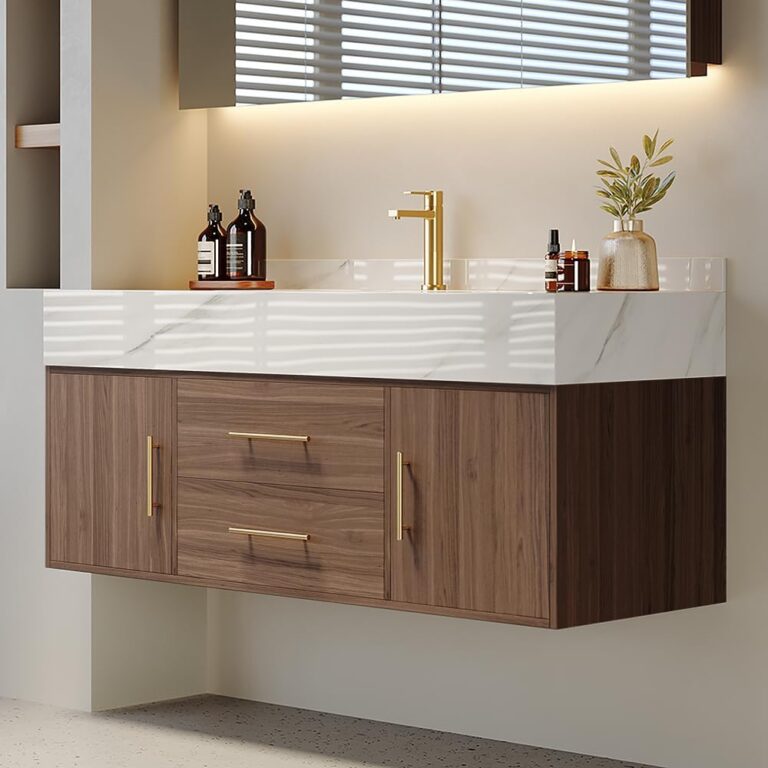 Weibath Floating Bathroom Vanity Review: Pros & Cons Worth It? 6 Image 1 of Weibath floating bathroom vanity review