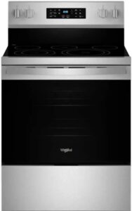Image 1 of Whirlpool WFES5030RZ electric range review
