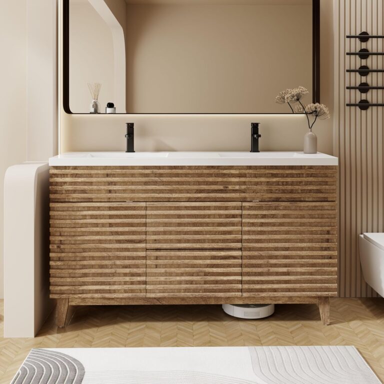 eclife 60 Bathroom Vanity Review: Honest Pros & Cons 6 Image 1 of eclife 60 bathroom vanity review